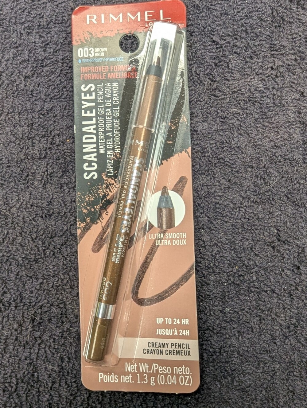 Rimmel London ScandalEyes Waterproof Gel Pencil 003 Brown